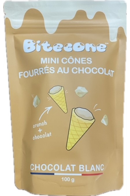 Bitecone blanc chocolade